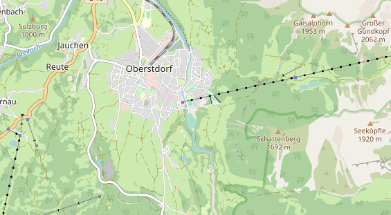 Eventlocations auf Karte