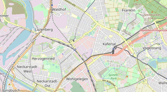 Messebau auf Karte