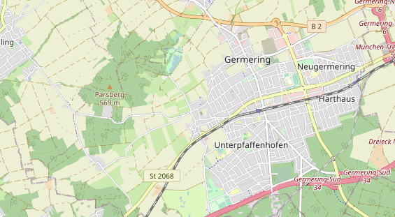 Messebau auf Karte