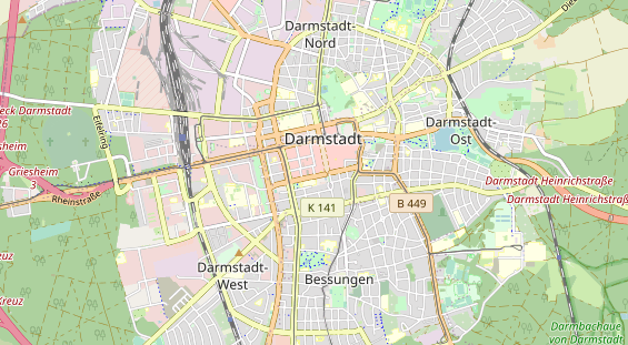 Messebau auf Karte