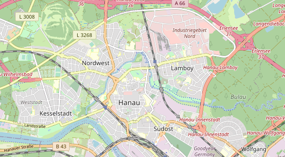 Messebau auf Karte
