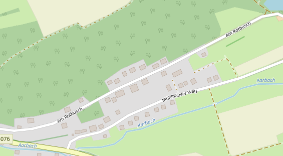 Messebau auf Satellitenbild
