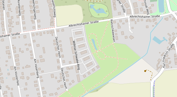 Messebau auf Satellitenbild