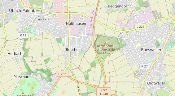 Messebau auf Karte