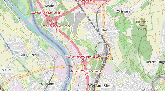 Messebau auf Karte