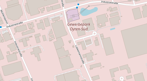 Messebau auf Satellitenbild