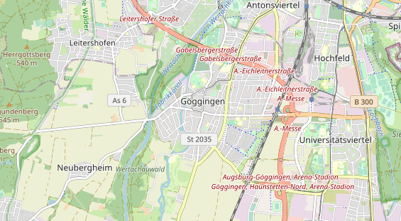 Eventlocations auf Karte