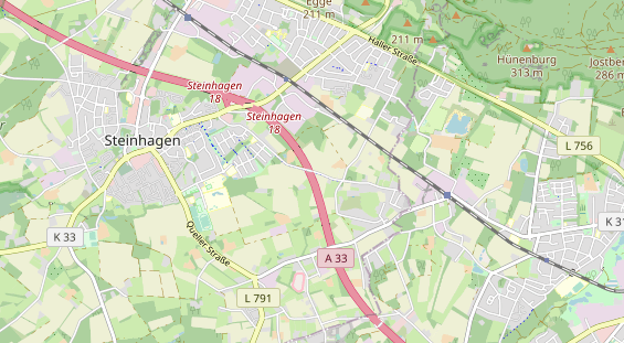 Messebau auf Karte