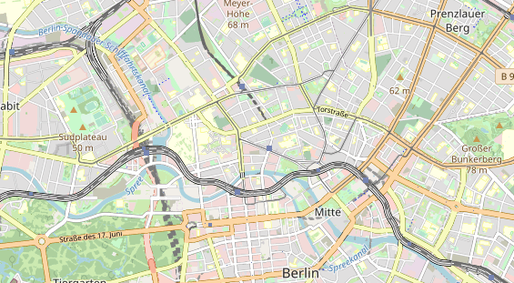 Eventlocations auf Karte