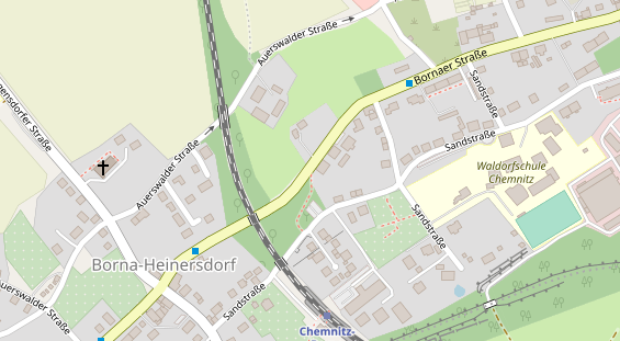 Messebau auf Satellitenbild