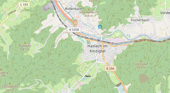 Messebau auf Karte