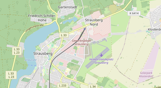 Messebau auf Karte