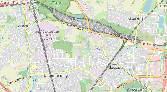 Messebau auf Karte