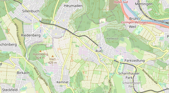 Eventlocations auf Karte