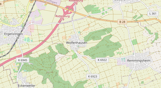 Messebau auf Karte
