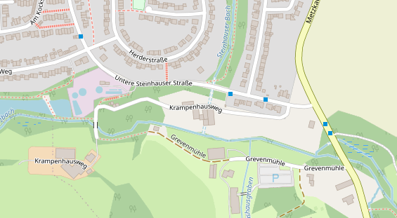 Messebau auf Satellitenbild