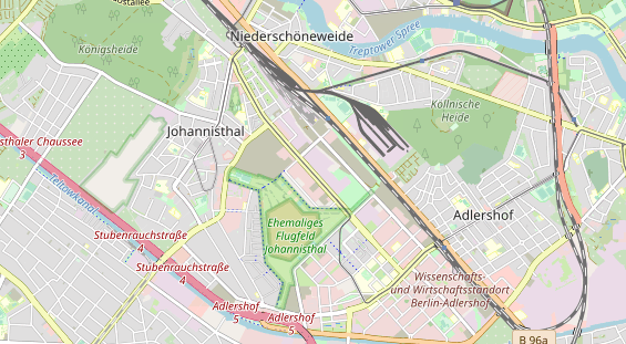 Messebau auf Karte