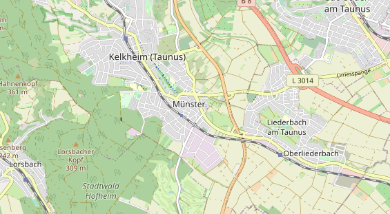 Messebau auf Karte