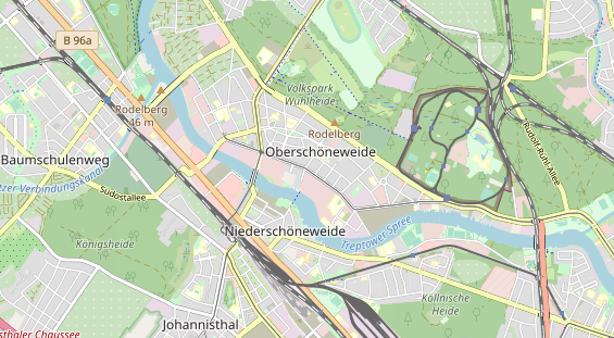 Messebau auf Karte