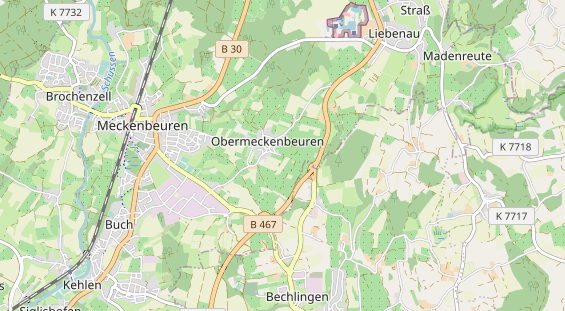 Messebau auf Karte