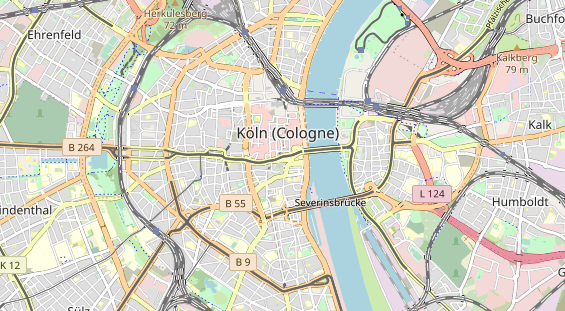 Eventlocations auf Karte