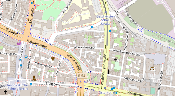 Personalagentur auf Satellitenbild