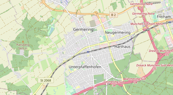 Personalagentur auf Karte