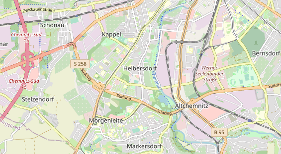 Personalagentur auf Karte