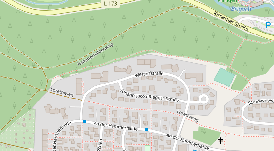 Personalagentur auf Satellitenbild