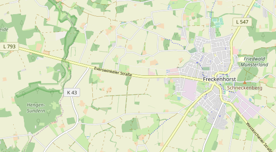 Personalagentur auf Karte