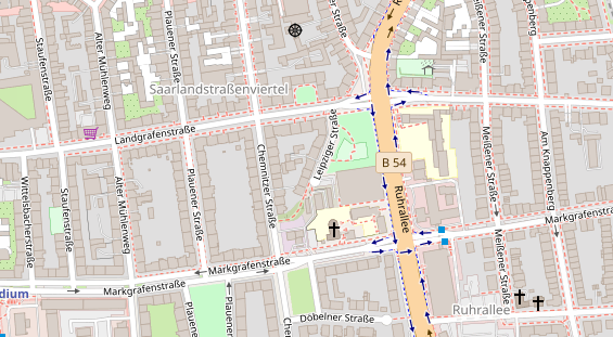 Personalagentur auf Satellitenbild