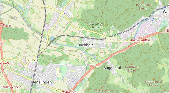 Personalagentur auf Karte