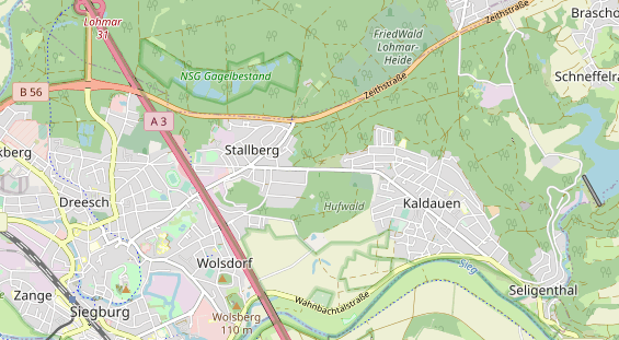 Personalagentur auf Karte