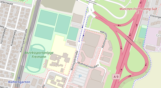 Personalagentur auf Satellitenbild