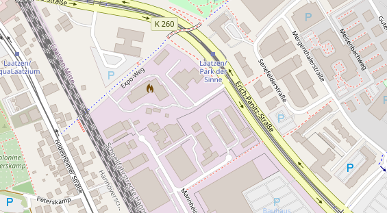 Personalagentur auf Satellitenbild