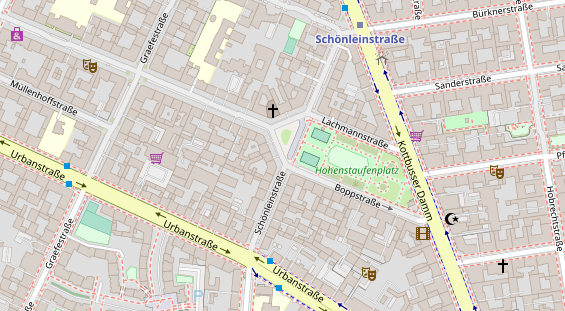 Personalagentur auf Satellitenbild