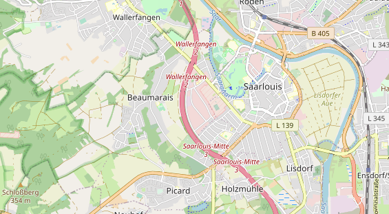 Personalagentur auf Karte