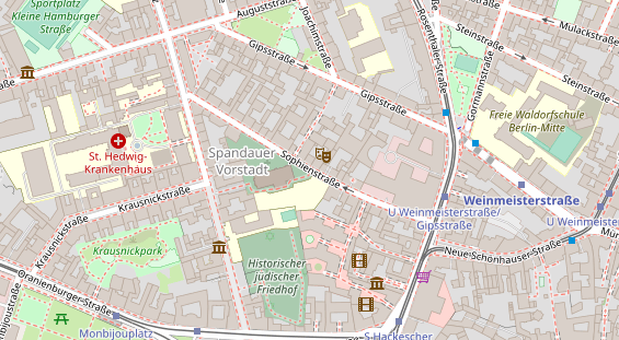 Personalagentur auf Satellitenbild