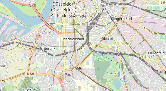 Personalagentur auf Karte