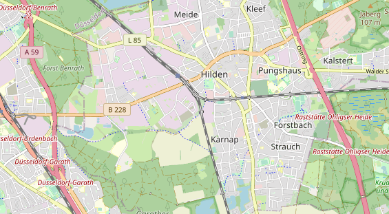 Personalagentur auf Karte