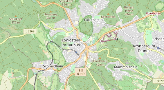 Personalagentur auf Karte