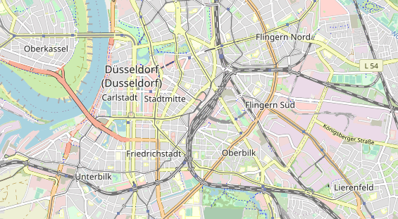 Personalagentur auf Karte