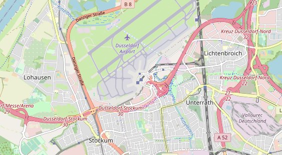 Personalagentur auf Karte