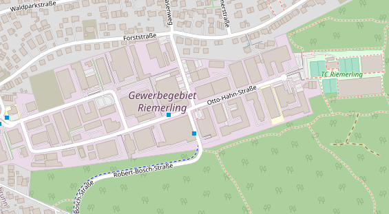 Personalagentur auf Satellitenbild