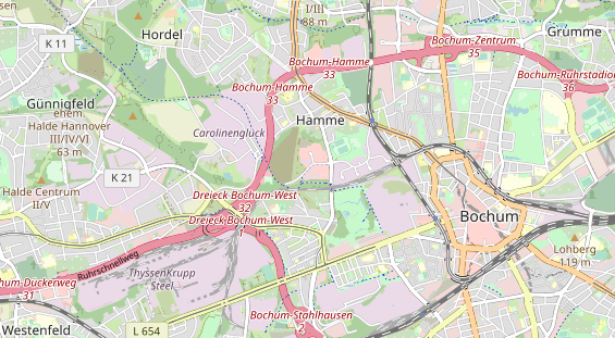 Personalagentur auf Karte