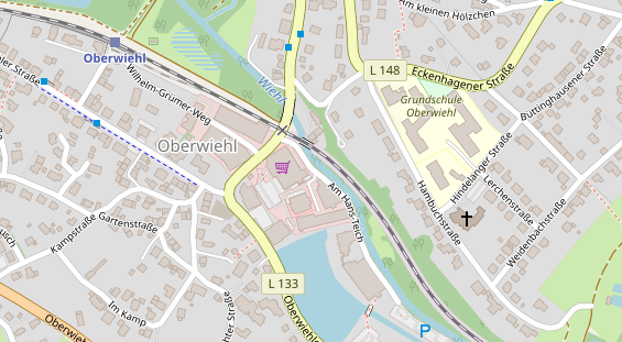 Personalagentur auf Satellitenbild