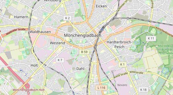 Personalagentur auf Karte
