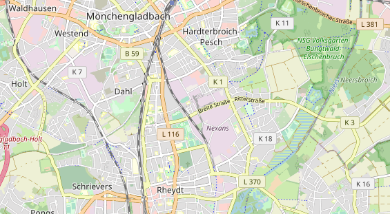 Personalagentur auf Karte