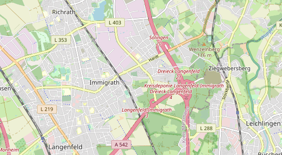 Personalagentur auf Karte