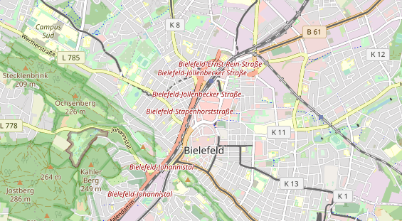 Personalagentur auf Karte